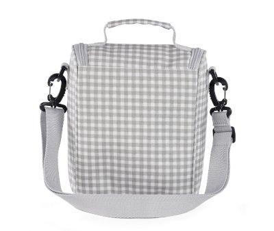Bolsa Trmica para Biberones I Love Vichy Gris