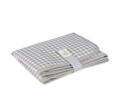 Fasciatoio Pieghevole I love Vichy Grigio