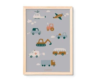 Poster Beverly Vehicles/Dove blue