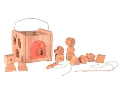 Casita de Madera con Piezas Encajables