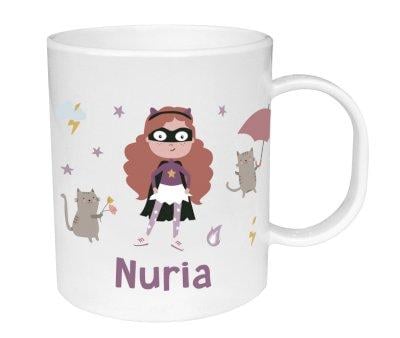 Taza de Plstico Personalizada Fantastic Girl
