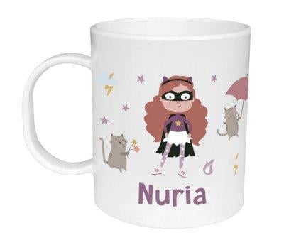 Taza de Plstico Personalizada Fantastic Girl