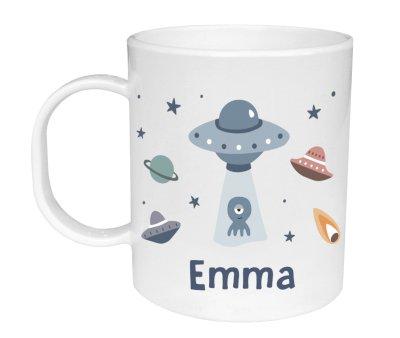Chvena de plstico personalizada The Martians