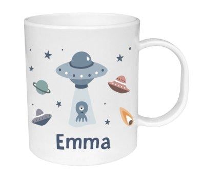 Chvena de plstico personalizada The Martians
