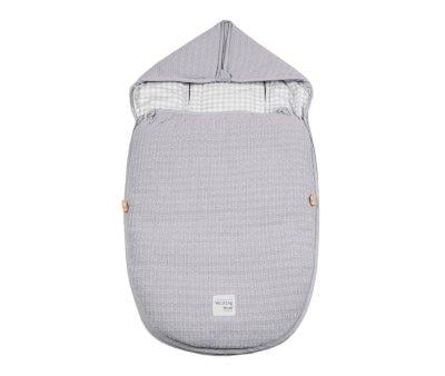 Sacco Navicella/Gruppo 0 I Love Vichy Grey