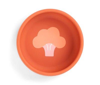 My First Papaya Silicone Tableware