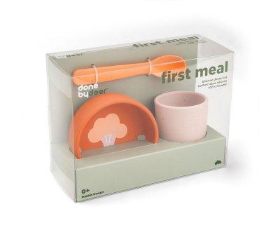 My First Papaya Silicone Tableware