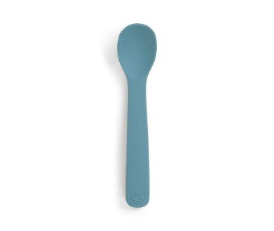 Ma premire vaisselle en silicone bleue