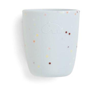 Ma premire vaisselle en silicone bleue