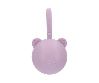 Guarda chupeta Silicone  Bear Lilac