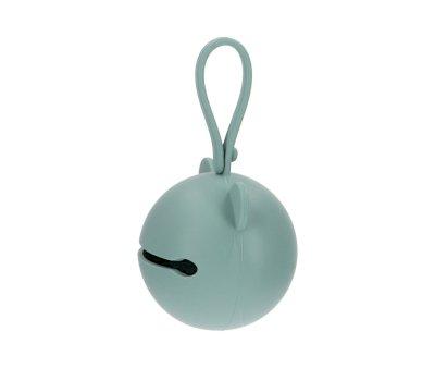 Guarda chupeta Silicone  Bear Light Sage