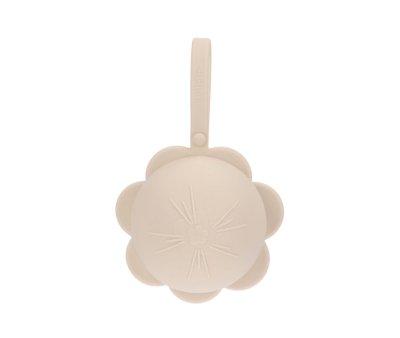 Guarda chupeta Silicone  Ivory Flower