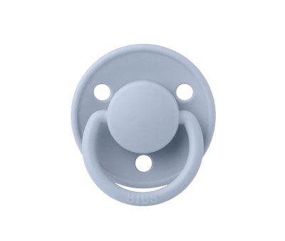2 Chupetes BIBS De Lux  Dusty Blue/Steel Blue Silicona