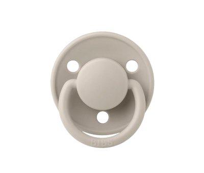 2 Chupetas BIBS de silicone De Lux Sand/Iron
