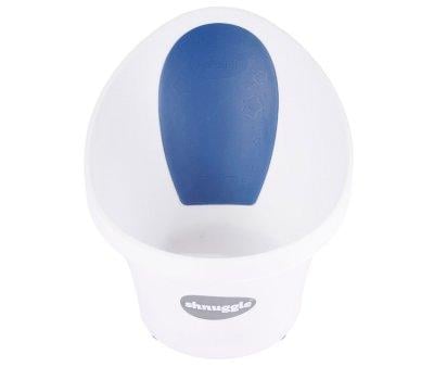 Baera Shnuggle Blanca Respaldo Azul Marino