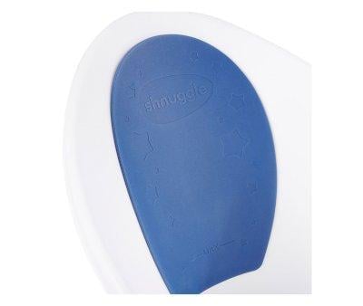 Baera Shnuggle Blanca Respaldo Azul Marino