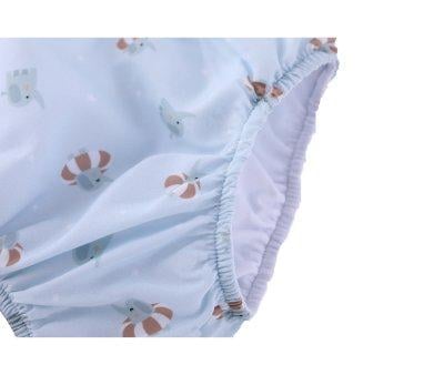 Baby Elephant Frilled Swim Diaper