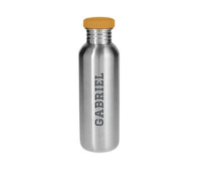 Bottiglia Tutete Acciaio Basic Senape 750ml