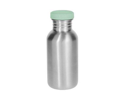 Garrafa de Ao Bsica Sage Personalizvel 500ml