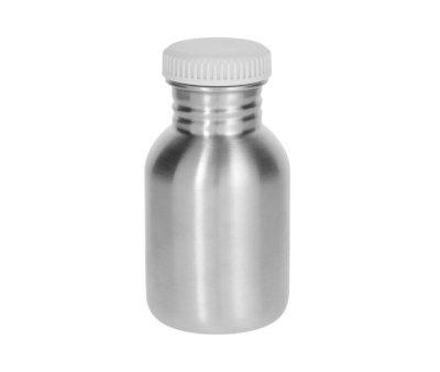 Bouteille en Acier Blanche Basic Personnalisable 350 ml