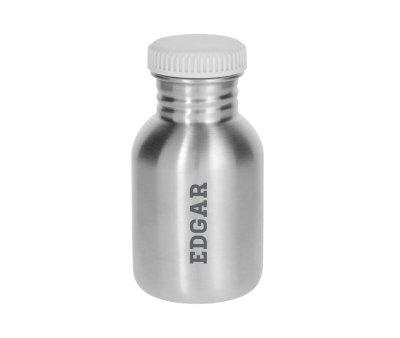 Bouteille en Acier Blanche Basic Personnalisable 350 ml
