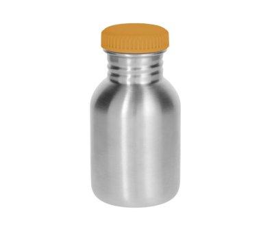 Garrafa de Ao Bsica Mostarda Personalizvel 350ml