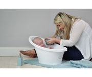 Baera Shnuggle Blanca Respaldo Gris