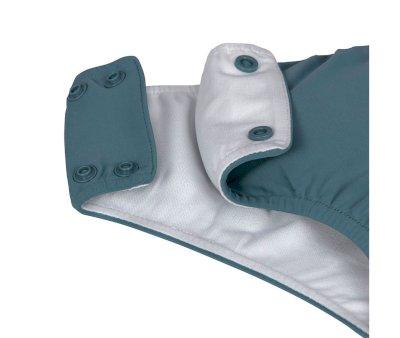 Blue Snap Button Swim Diaper