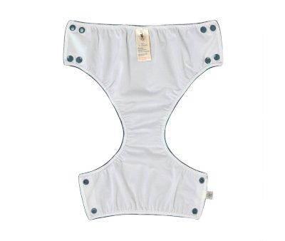 Blue Snap Button Swim Diaper