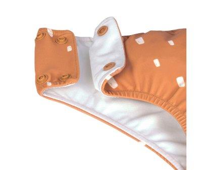 Braga Fralda Bricks Caramel Buttons