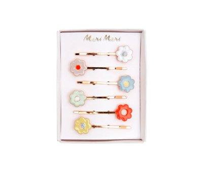6 Horquillas Daisey Enamel