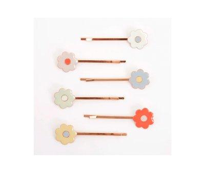 6 Horquillas Daisey Enamel