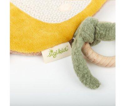 Mini Doudou-Mordedor Owl Green