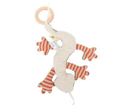 Mini Doudou Anneau de dentition Lizard Green