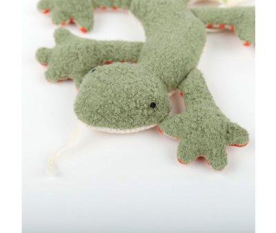 Mini Doudou Anneau de dentition Lizard Green