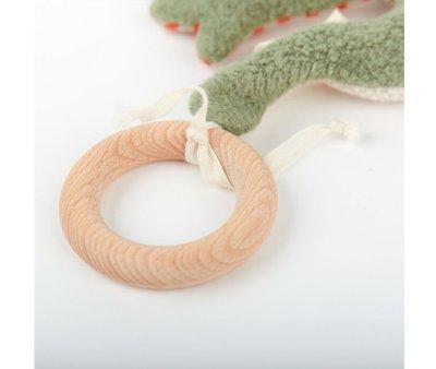 Mini Doudou Anneau de dentition Lizard Green