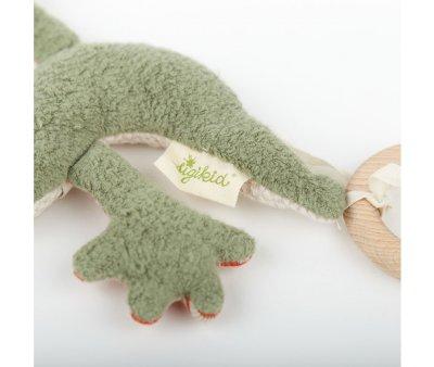 Mini Doudou Anneau de dentition Lizard Green