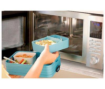 Lancheira Bento Grande  Vivid Blue
