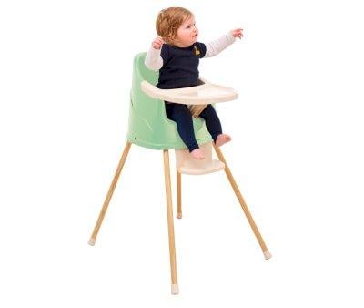 Chaise haute volutive 2 en 1 Youpla Green