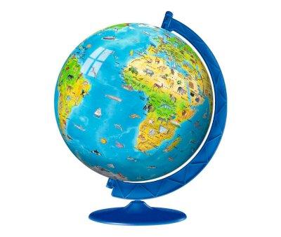 Quebra-cabea de globo geogrfico 3D