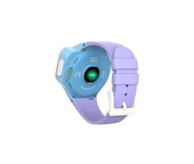 Meu primeiro relgio inteligente Fone R1s rosa/lils