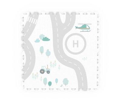 Tappeto Gioco EEVAA Puzzle Roadmap/Icons