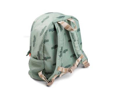 Croco Green Personalised Backpack