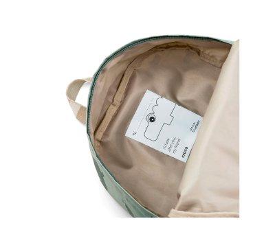 Croco Green Personalised Backpack