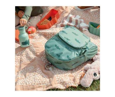 Croco Green Personalised Backpack
