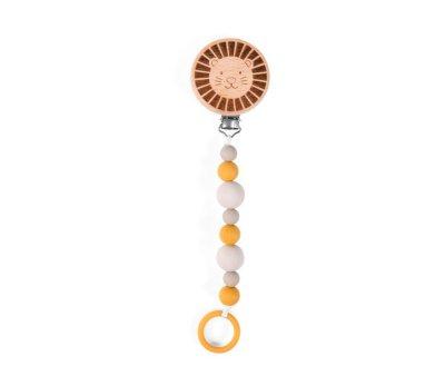 Baobab Lion Pacifier Clip