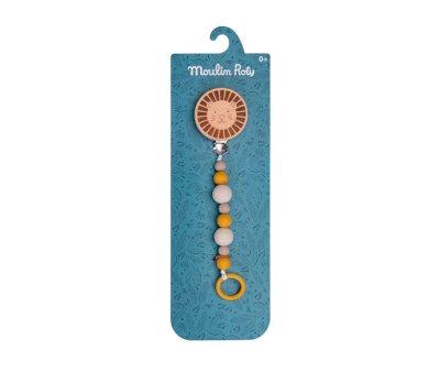 Baobab Lion Pacifier Clip