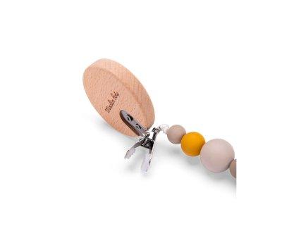 Baobab Lion Pacifier Clip