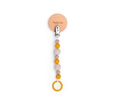 Baobab Lion Pacifier Clip
