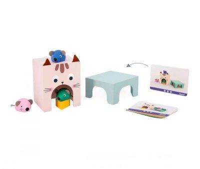 S'orienter dans l'espace - Le chat et les petites souris